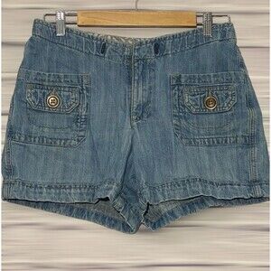 Riders Denim Deep Front and Back Pockets Women's Shorts